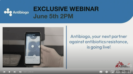 Officially launching of Antibiogo : Webinar